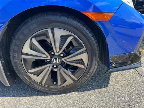 Aegean Blue Metallic 2017 Honda Civic EX