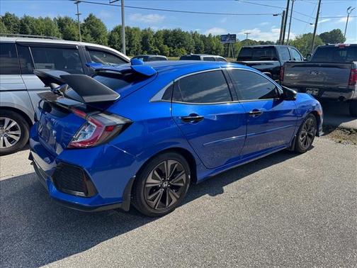 Aegean Blue Metallic 2017 Honda Civic EX