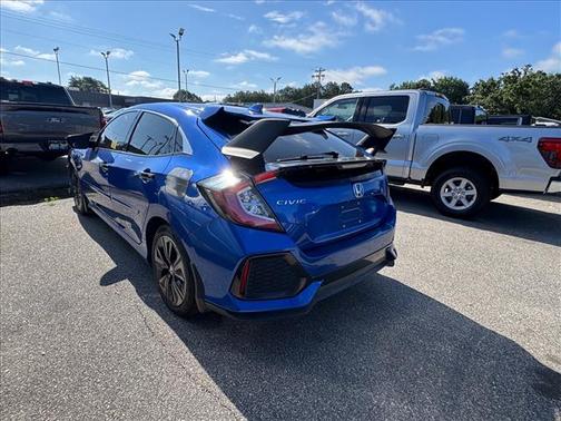 Aegean Blue Metallic 2017 Honda Civic EX