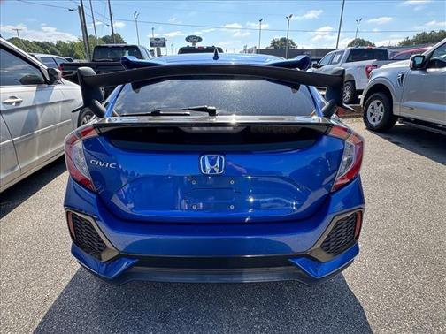 Aegean Blue Metallic 2017 Honda Civic EX