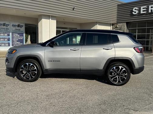 Billet Silver Metallic Clearcoat 2023 Jeep Compass Limited