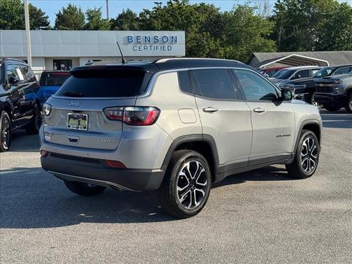 Billet Silver Metallic Clearcoat 2023 Jeep Compass Limited