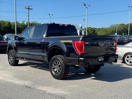Black Metallic 2022 Ford F-150 Tremor