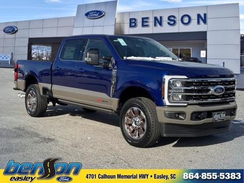 Blue 2026 Ford F-250 King Ranch