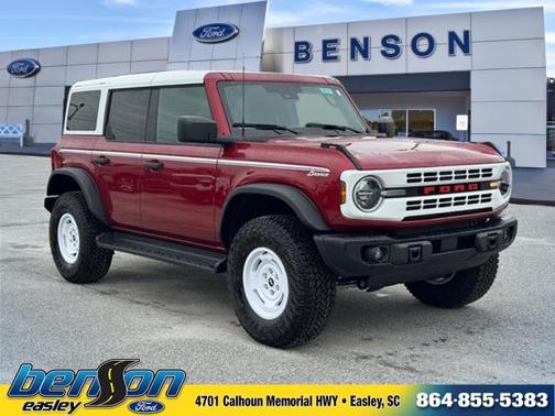 Ruby Red Metallic Tinted Clearcoat 2026 Ford Bronco Heritage Edition