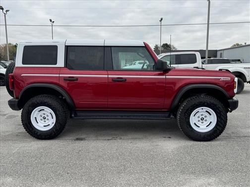 Ruby Red Metallic Tinted Clearcoat 2026 Ford Bronco Heritage Edition