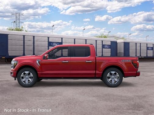 Ruby Red Metallic Tinted Clearcoat 2026 Ford F-150 Platinum
