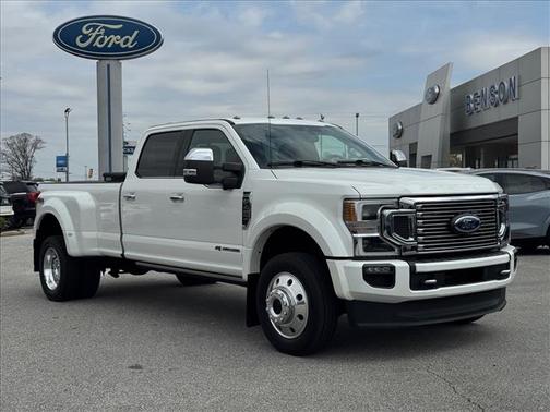 White Metallic 2021 Ford F-450 Platinum