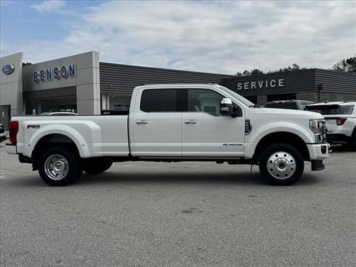 White Metallic 2021 Ford F-450 Platinum