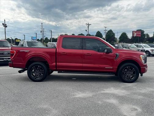 Red Metallic 2021 Ford F-150 XLT