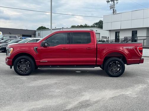 Red Metallic 2021 Ford F-150 XLT