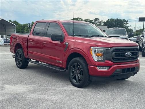 Red Metallic 2021 Ford F-150 XLT