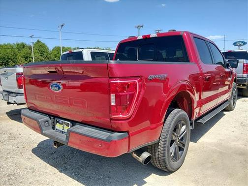 Red Metallic 2021 Ford F-150 XLT