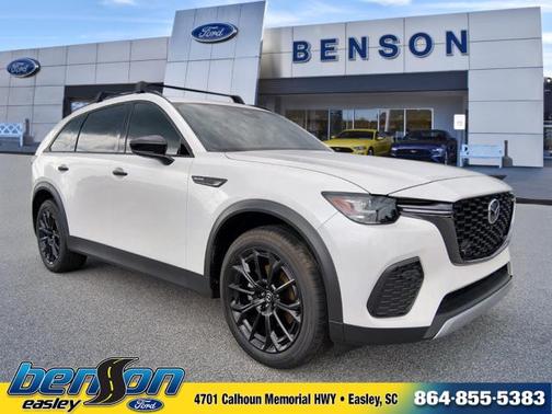 White 2025 Mazda CX-70 3.3 Turbo Premium Plus Package