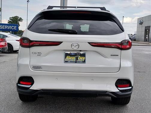 White 2025 Mazda CX-70 3.3 Turbo Premium Plus Package