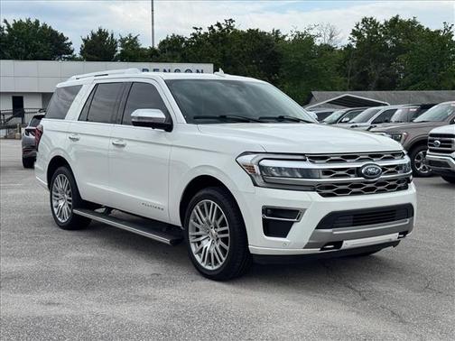 White Metallic 2023 Ford Expedition Platinum
