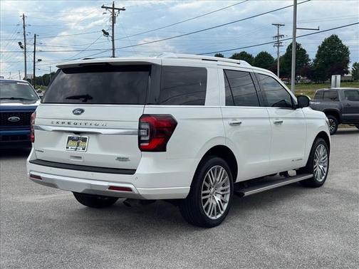 White Metallic 2023 Ford Expedition Platinum