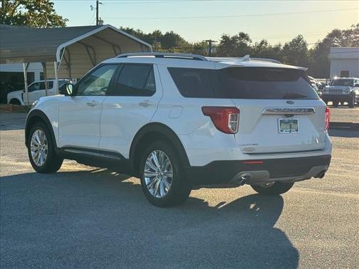 White Metallic 2020 Ford Explorer Limited