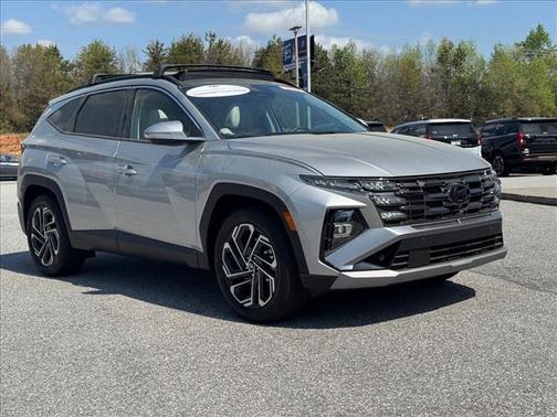 Shimmering Silver 2025 Hyundai TUCSON Limited