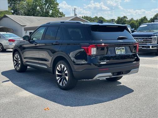 Black Metallic 2026 Ford Explorer Platinum