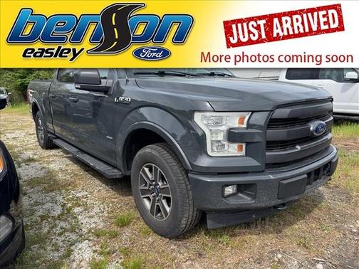 Gray 2017 Ford F-150 Lariat
