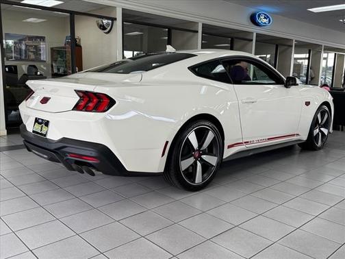 Wimbledon White 2025 Ford Mustang GT Premium