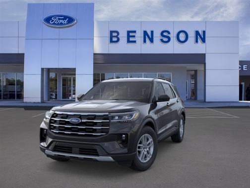 Agate Black Metallic 2026 Ford Explorer Active