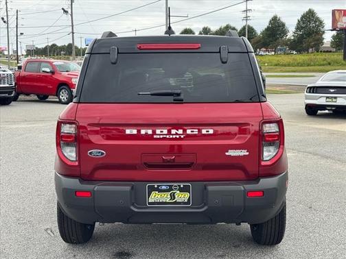 Ruby Red Metallic Tinted Clearcoat 2025 Ford Bronco Sport Outer Banks