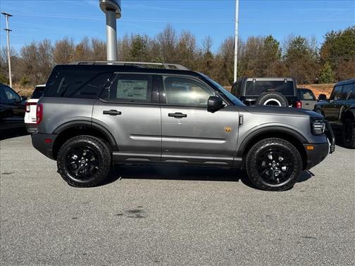 Carbonized Gray Metallic 2025 Ford Bronco Sport Badlands