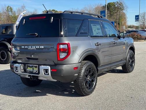 Carbonized Gray Metallic 2025 Ford Bronco Sport Badlands