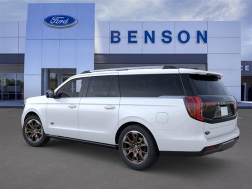 White Metallic 2026 Ford Expedition Max King Ranch