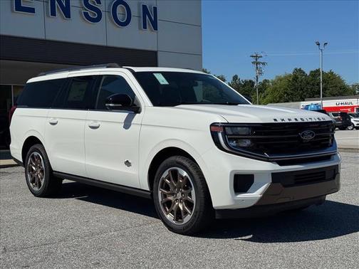 White Metallic 2026 Ford Expedition Max King Ranch