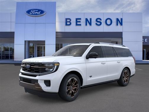 White Metallic 2026 Ford Expedition Max King Ranch