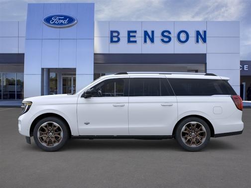 White Metallic 2026 Ford Expedition Max King Ranch