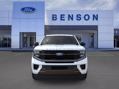 White Metallic 2026 Ford Expedition Max King Ranch