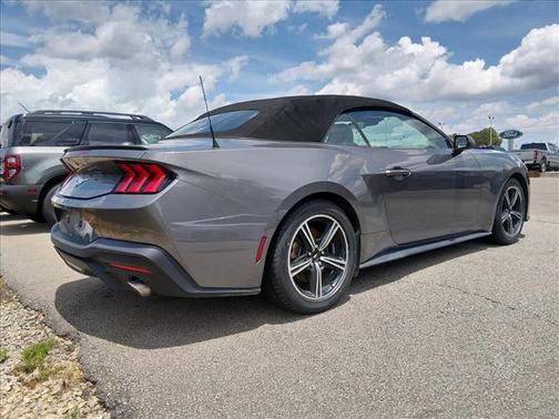 Gray Metallic 2024 Ford Mustang EcoBoost Premium