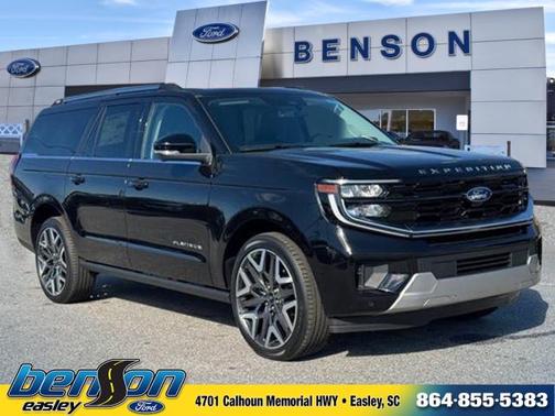 Agate Black Metallic 2026 Ford Expedition Max Platinum