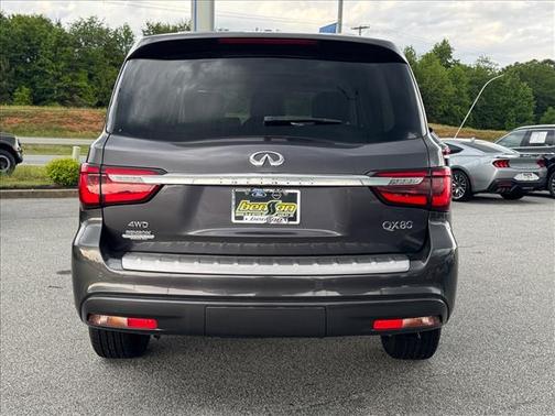 Anthracite Gray 2024 INFINITI QX80 Luxe
