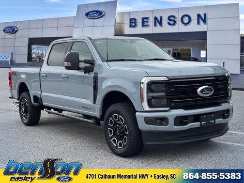 Glacier Gray Metallic 2026 Ford F-250 Platinum