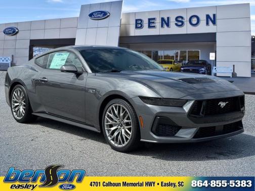 Gray Metallic 2025 Ford Mustang GT Premium
