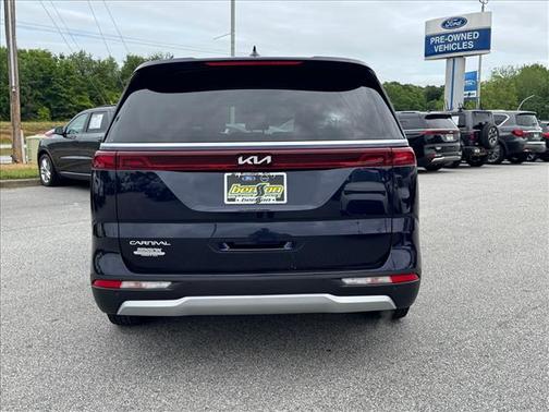 Blue 2024 Kia Carnival LX