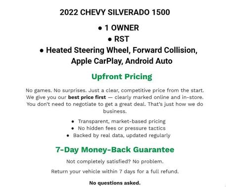 Red Hot 2022 Chevrolet Silverado 1500 RST