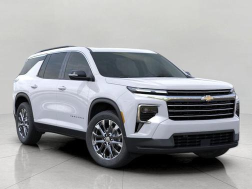 Summit White 2026 Chevrolet Traverse LT