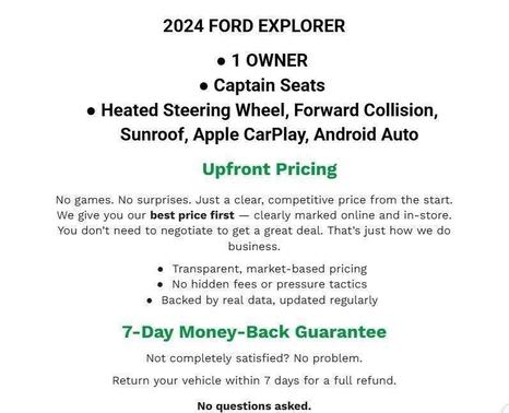 CARBONIZED GRAY METALLIC 2024 Ford Explorer ST-Line