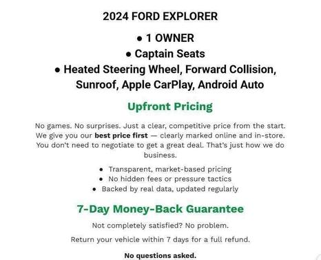 CARBONIZED GRAY METALLIC 2024 Ford Explorer ST-Line