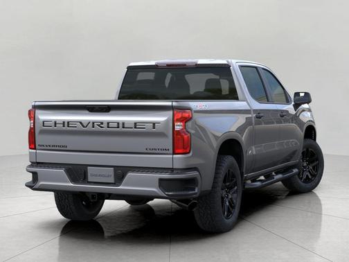Sterling Gray Metallic 2026 Chevrolet Silverado 1500 Custom