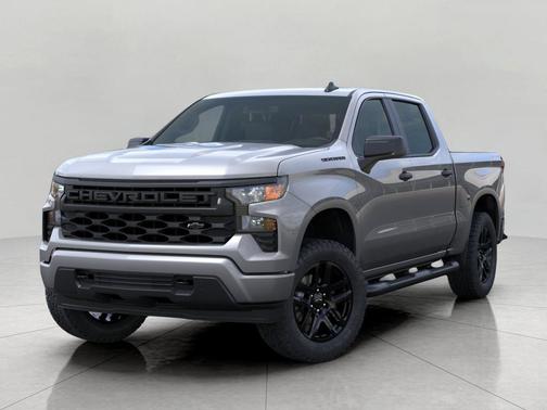 Sterling Gray Metallic 2026 Chevrolet Silverado 1500 Custom