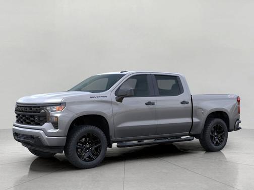 Sterling Gray Metallic 2026 Chevrolet Silverado 1500 Custom