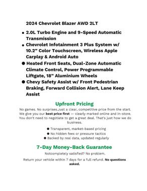2024 Chevrolet Blazer 2LT