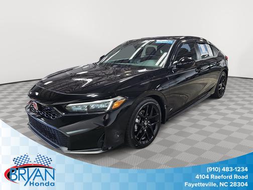 Crystal Black Pearl 2025 Honda Civic